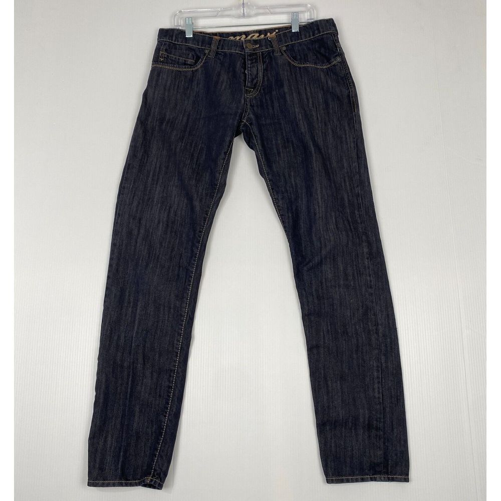 Mavi Jeans Men Dark Blue Straight Leg Stretch Denim see photos for‎ measurements